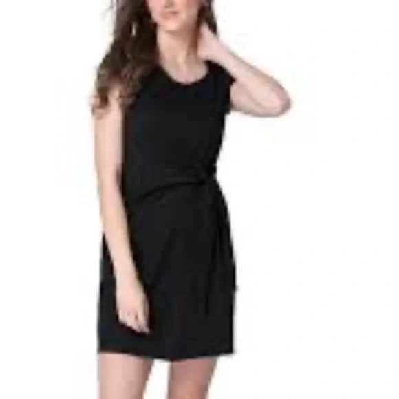 NICOLE MILLER ORIGINAL SIDE TIE DRESS - Picture 2 of 8